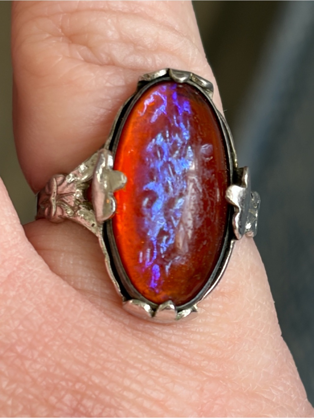 Antique Dragon’s Breath Ring
